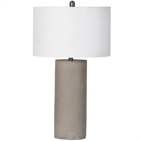 Modern Cubix Cylinder Style Table Lamp