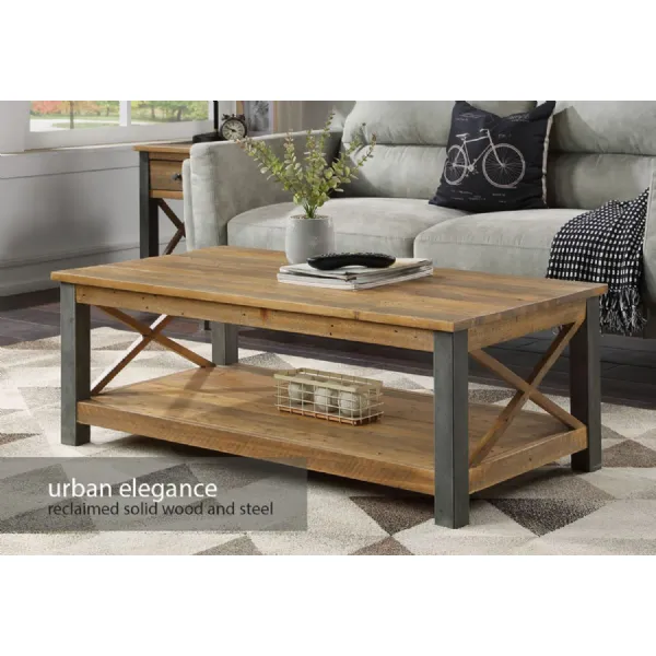 Urban Elegance Reclaimed Coffee Table
