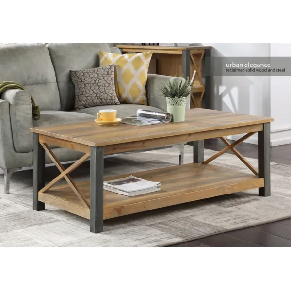 Urban Elegance Reclaimed Extra Large Coffee Table