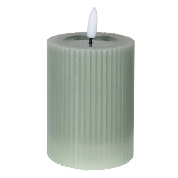 Small Sage LED Candle