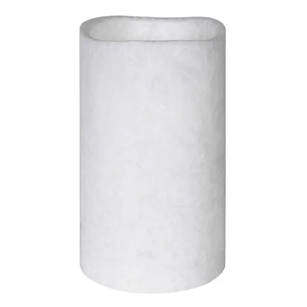 Large Marble Effect LED Candle