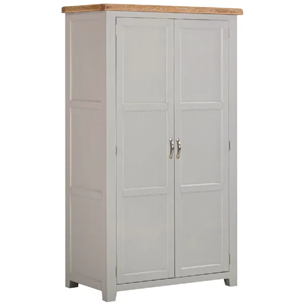 All Hanging Double Wardrobe (MOON GREY)
