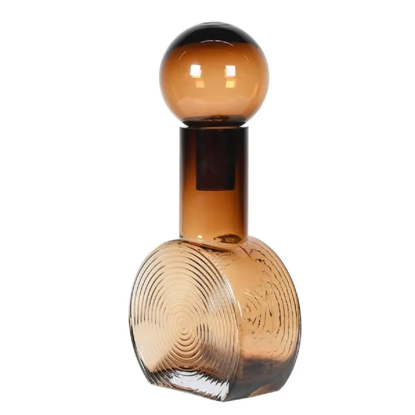 Hazel Circular Glass Bottle