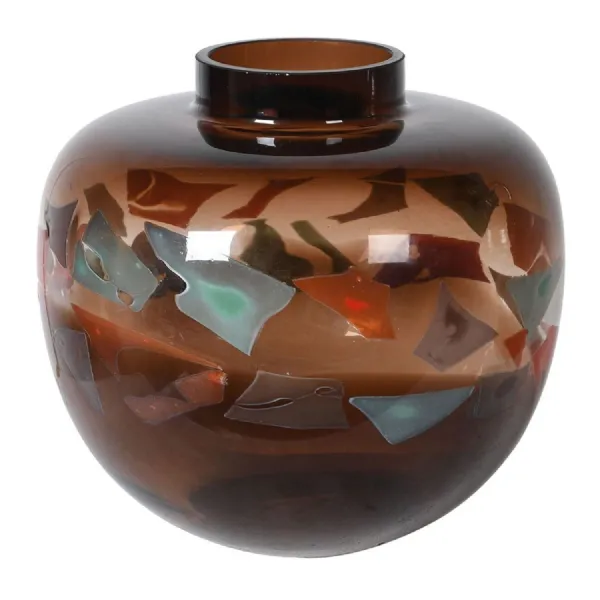Brown Speckled Coloured Vase