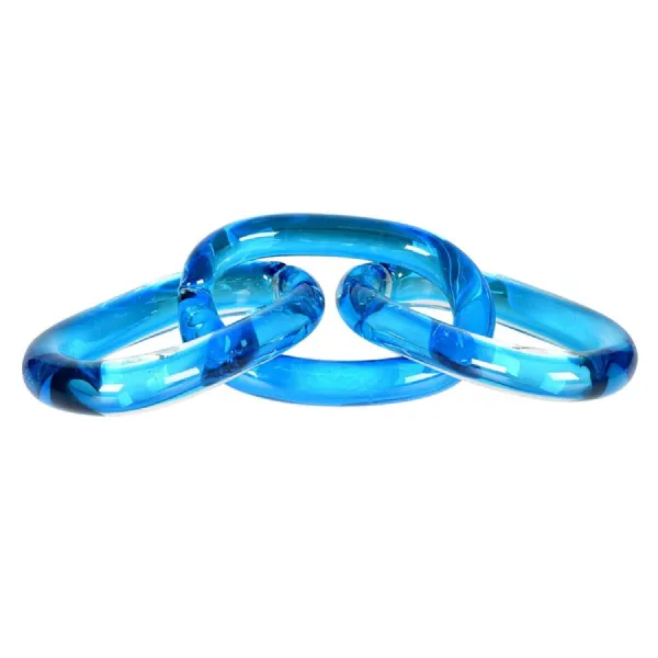 Azure Glass Chain Link