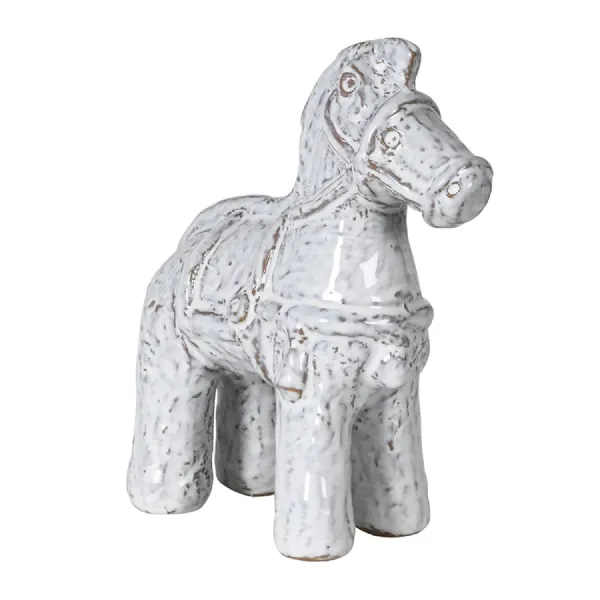 Small Off White Trojan Horse