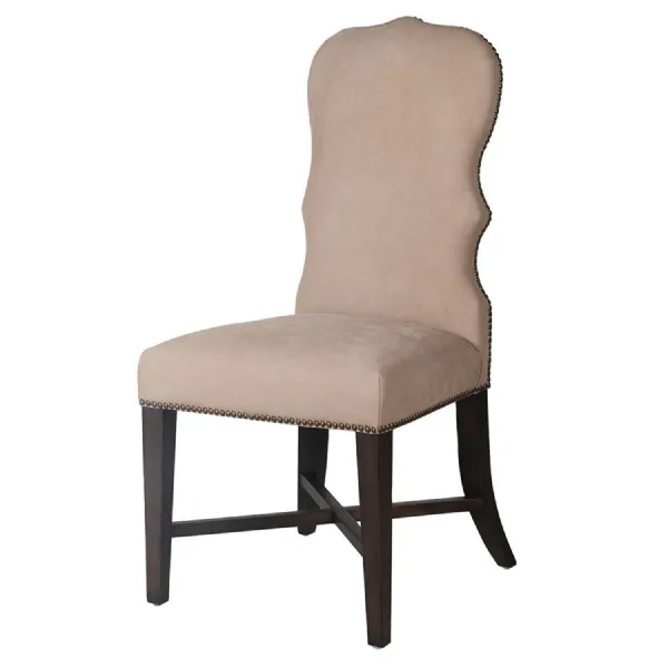 Nubuck Sand Dining Chair