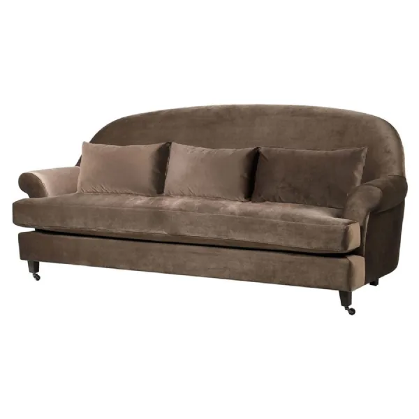 Taupe Vita 3 Seater Sofa