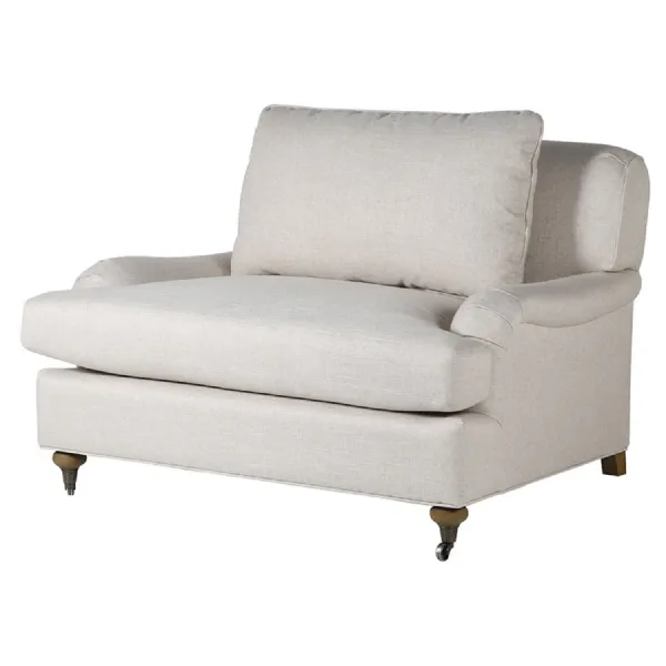 Belgian Roll Love Seat