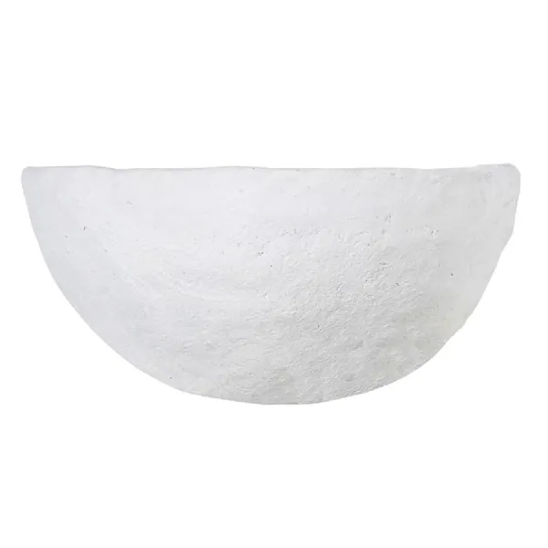 Plaster of Paris White Wall Light