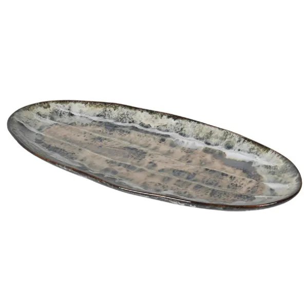 Ocean Glaze Plate