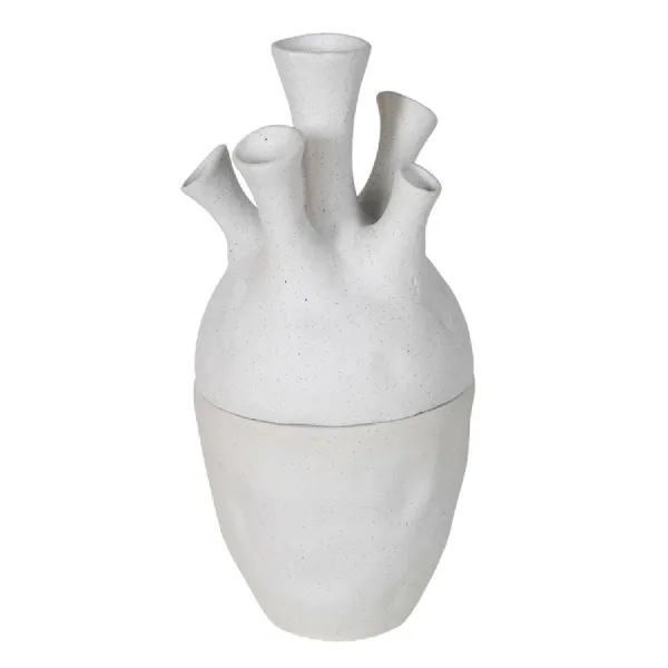 Small White Coral Vase