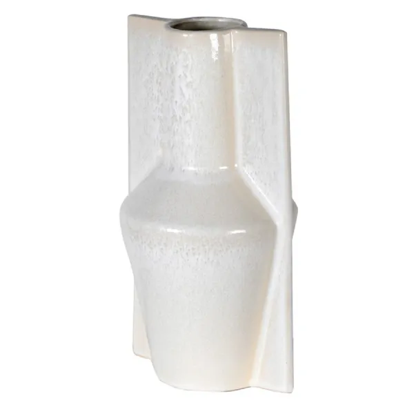 Off White Ceramic Vase