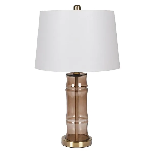Glass Bamboo Lamp