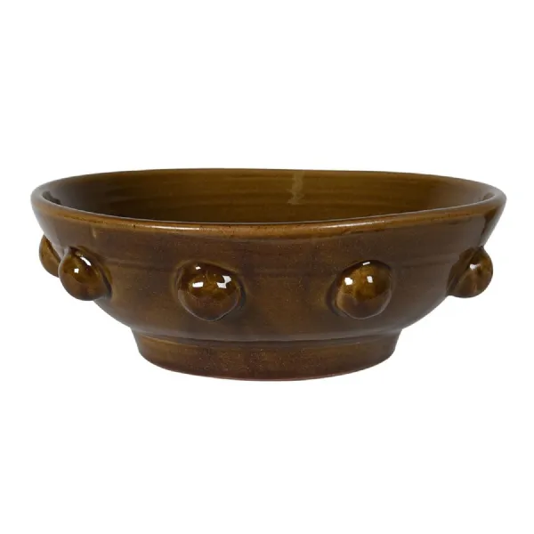 Mahogany Terracotta Bubble Bowl
