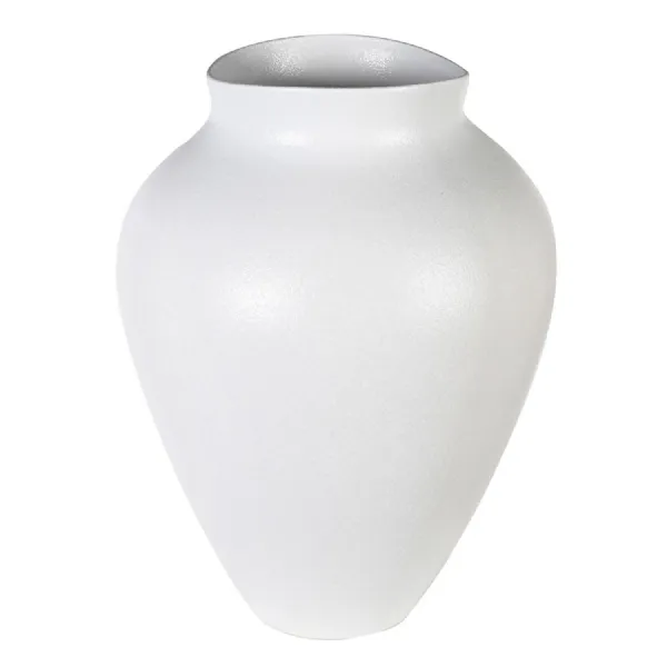 Small White Finish Vase