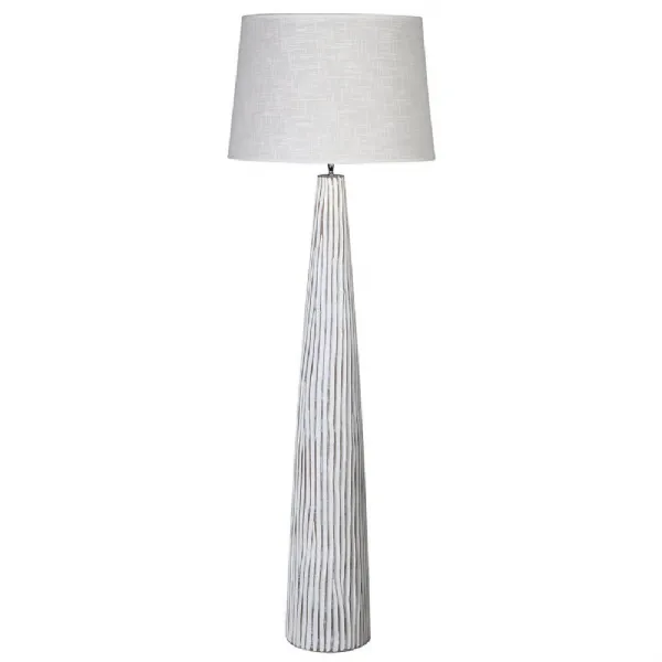 Wood Effect Floor Lamp