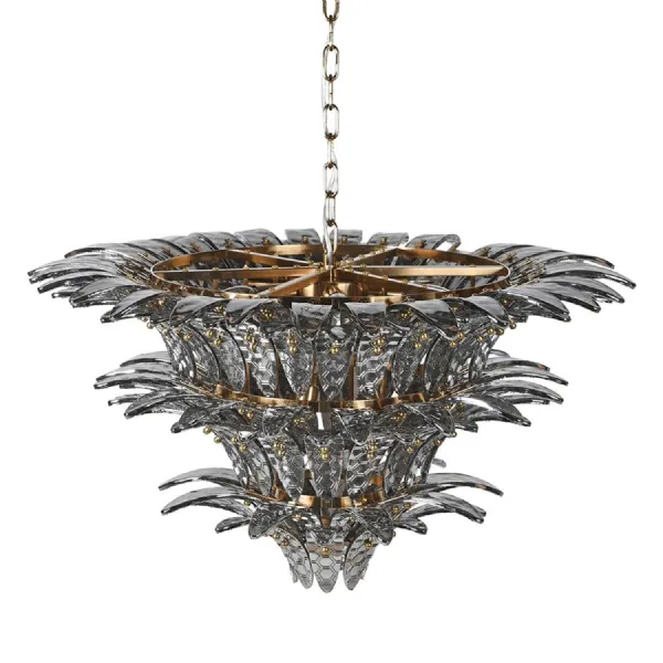 Smoked Grey Chandelier