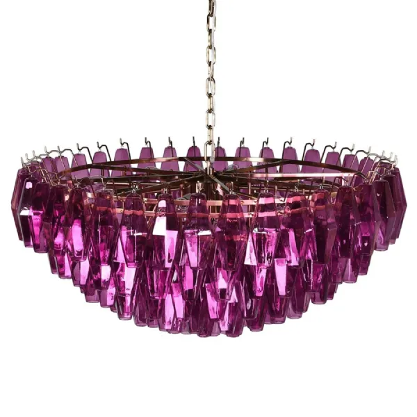 Malbec Brass Chandelier