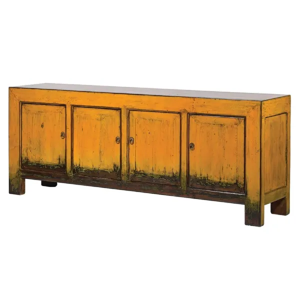 Shanxi Yellow 4 Door Sideboard