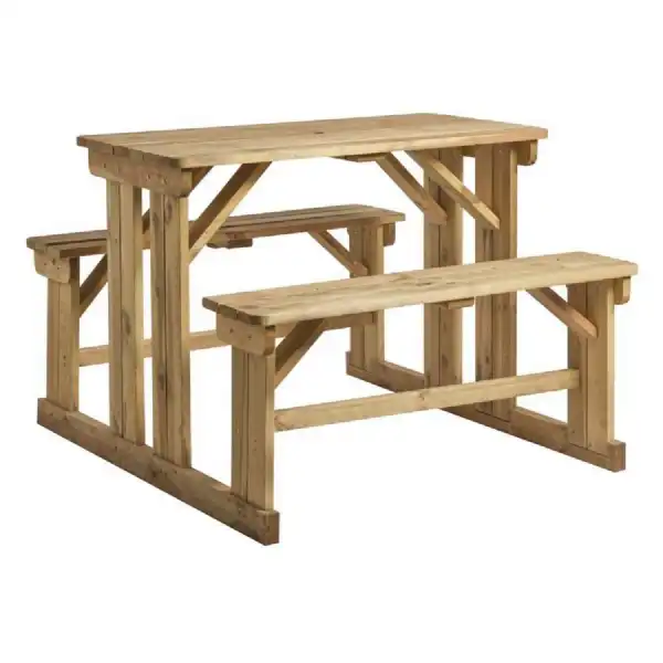 Royal Walk In 8 Seater 1.7 Poseur Bench Set