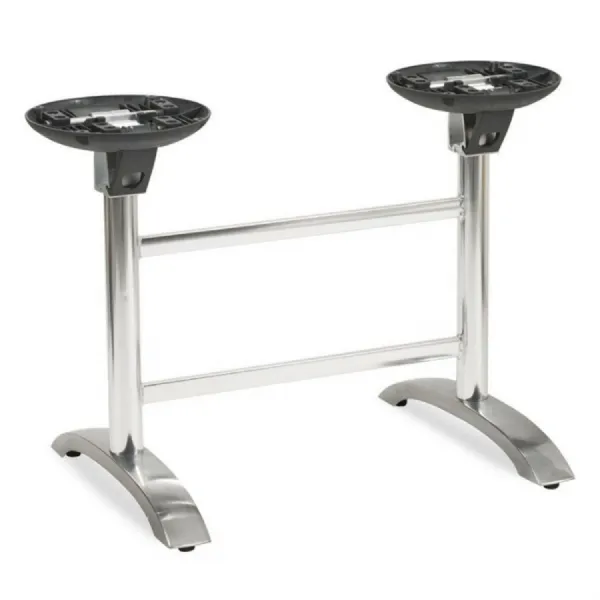 Aluminium Flip Top Deluxe Double Dining Table Base