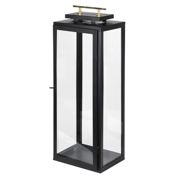 Black Tall Lantern
