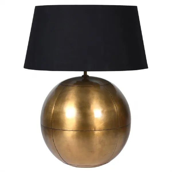Gold Iron Ball Lamp