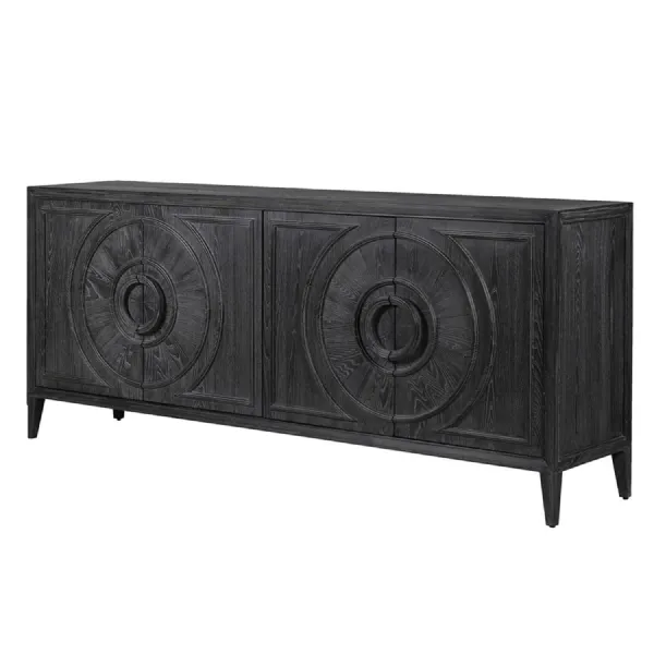 Lava Circles 4 Door Sideboard