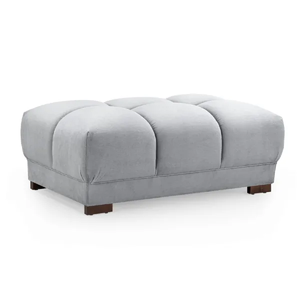 Azzuro Sofa Grey Footstool