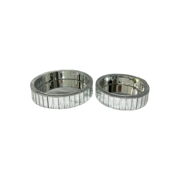 Mirror Tray Round Small and Large