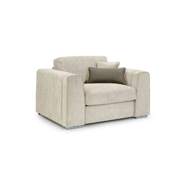 Naples Sofa Beige Armchair