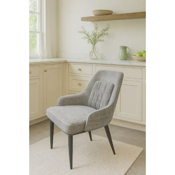 Palma Chair Mix Grey Fabric