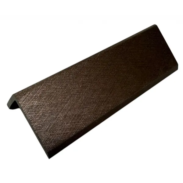 Set of 10 Modern Metallic Brown Wall Panel Trim 240cm