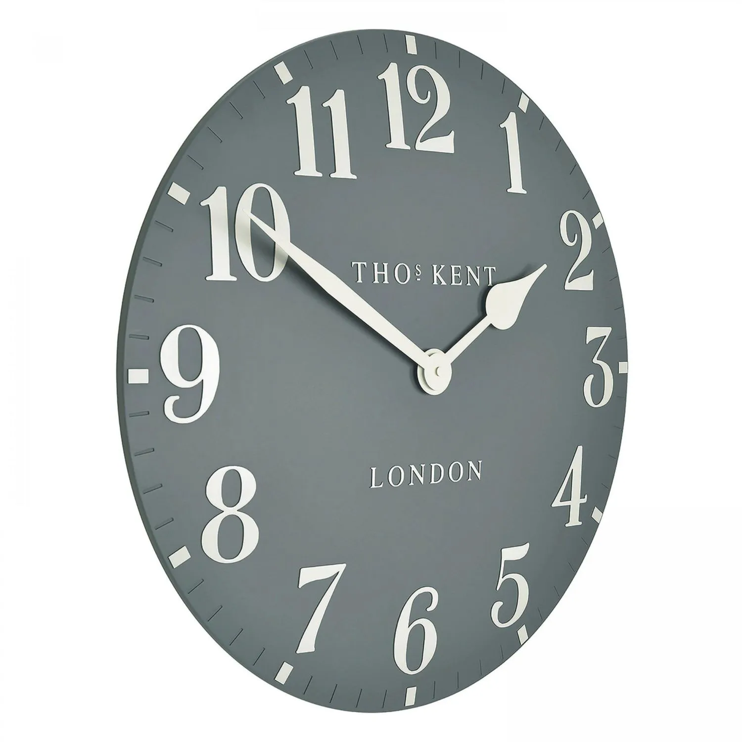 20 inches Wall Clock Flax Blue 20 inches Wall Clock Flax Blue