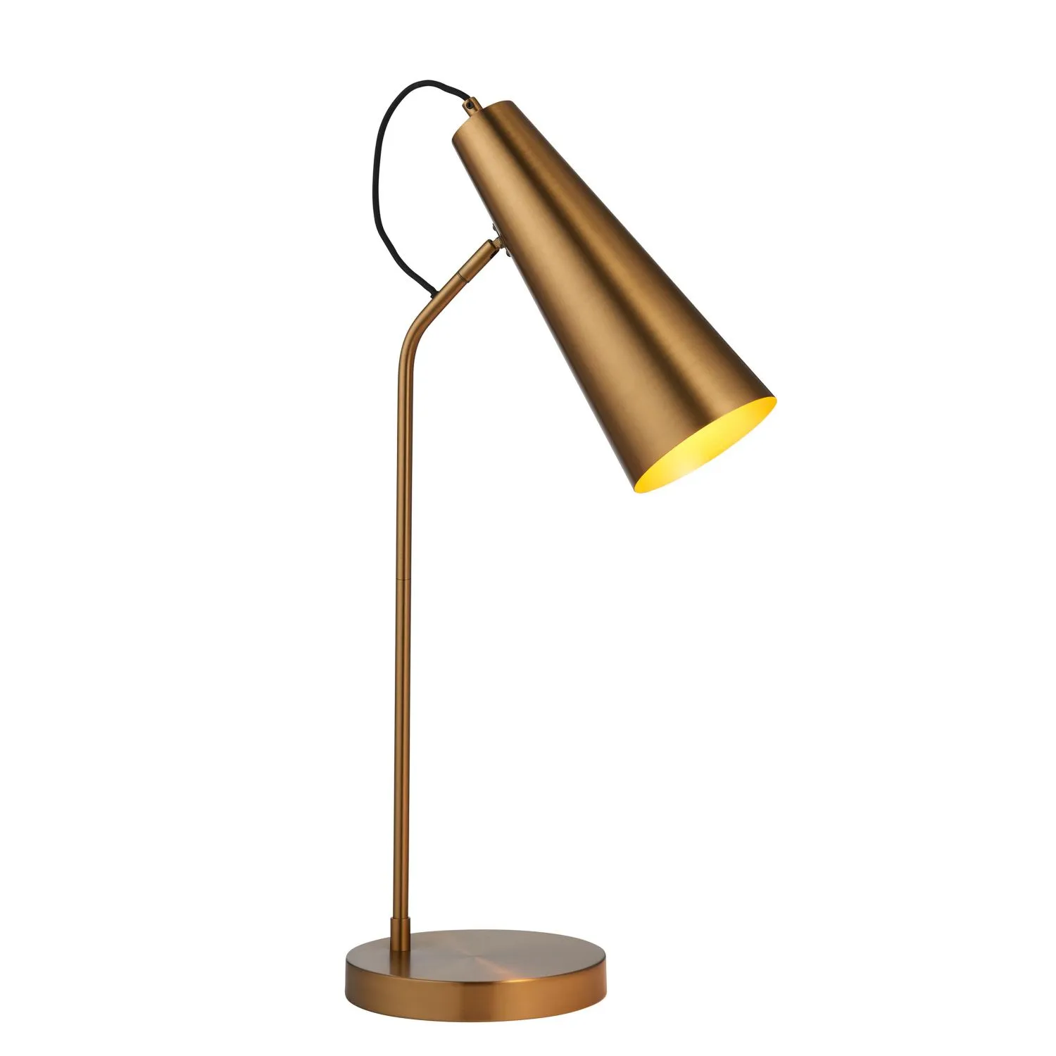 1 Table Lamp Antique Brass 1 Table Lamp Antique Brass