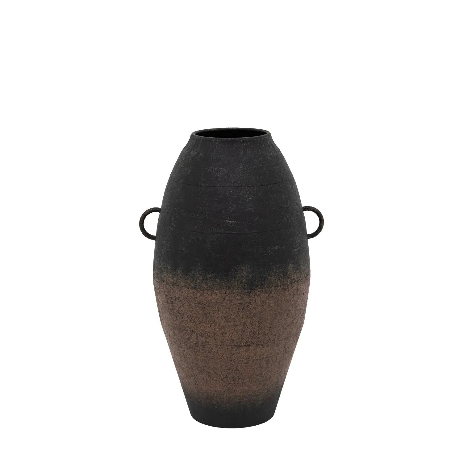 Black Metal Vase Small Black Metal Vase Small