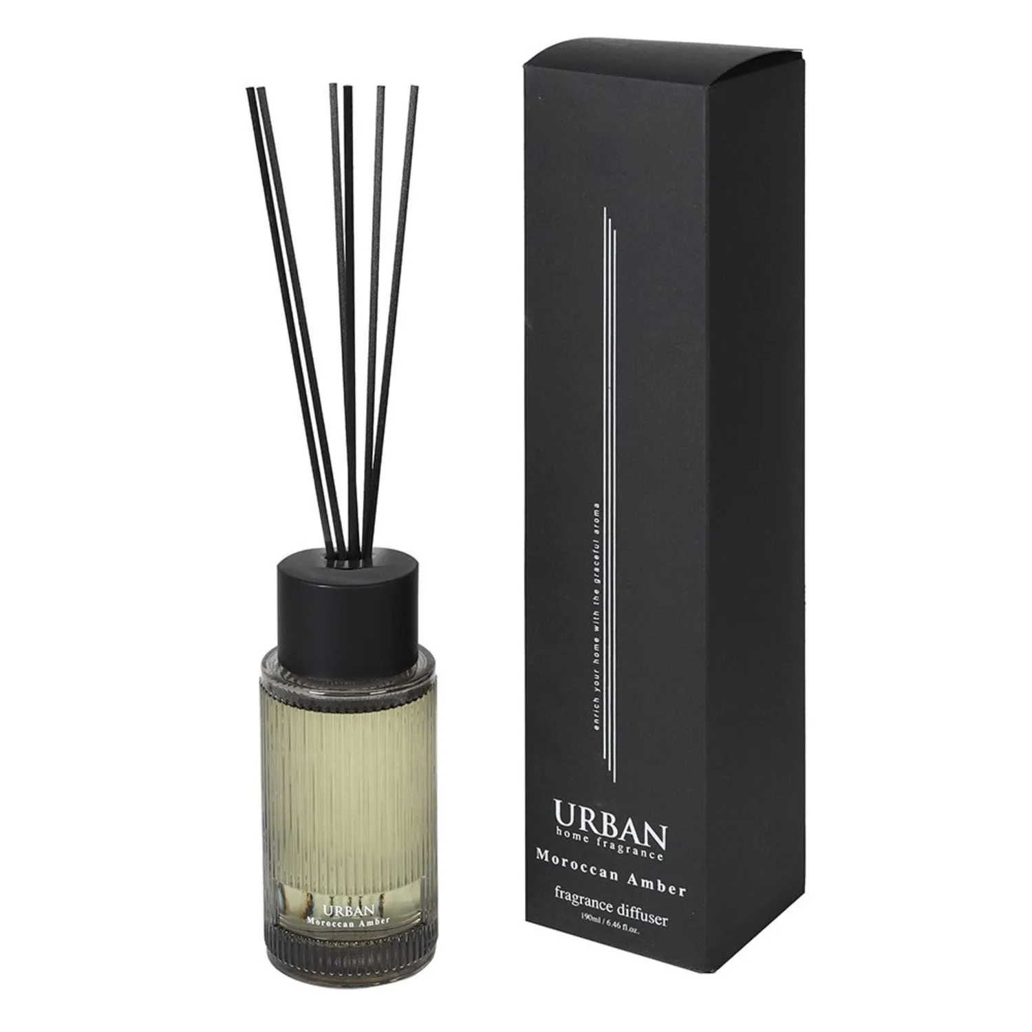 Urban Amber Small Reed Diffuser 190ml Urban Amber Small Reed Diffuser 190ml