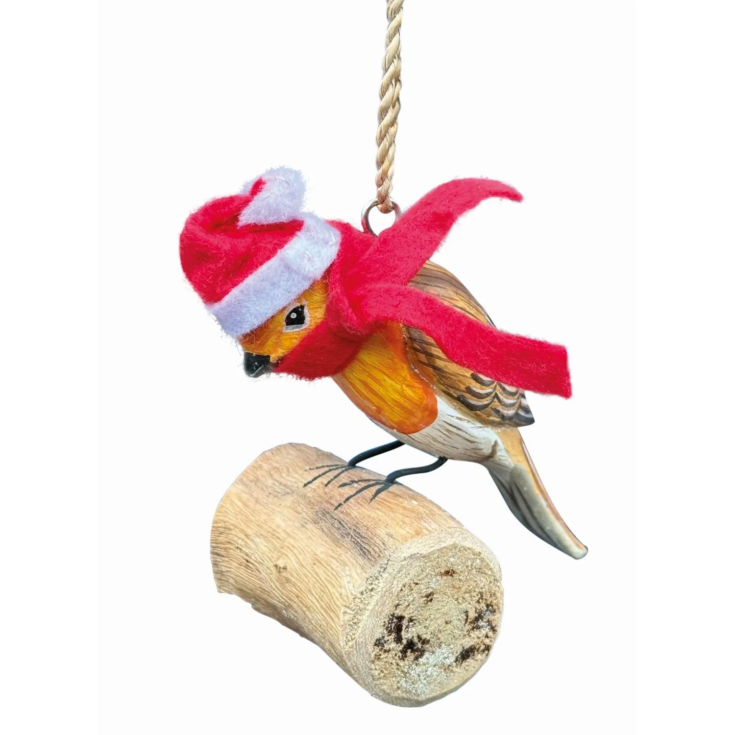 Hanging Decoration Santa Robin Hanging Decoration Santa Robin
