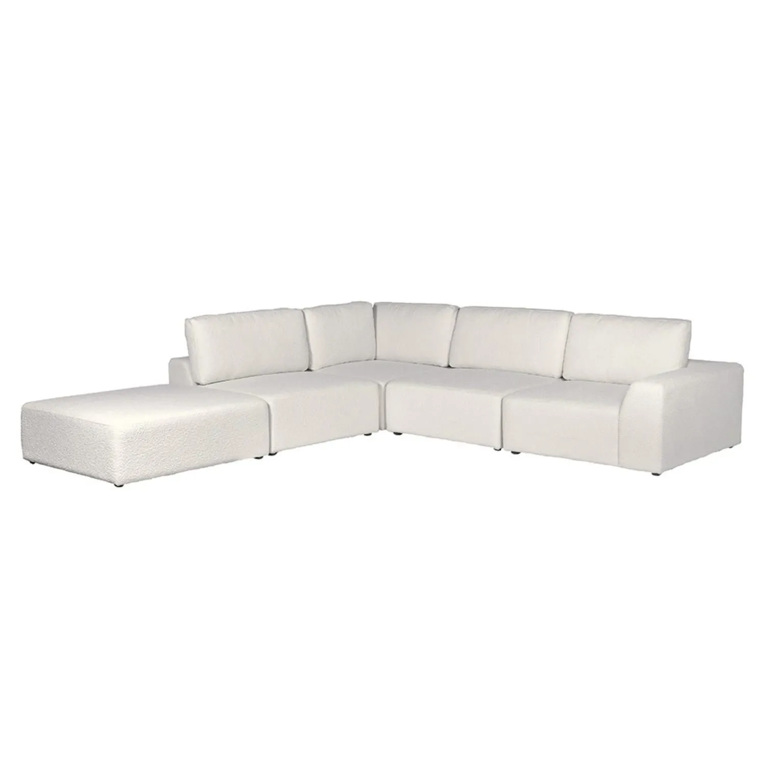 Salt Bouclé Corner Sofa Salt Bouclé Corner Sofa