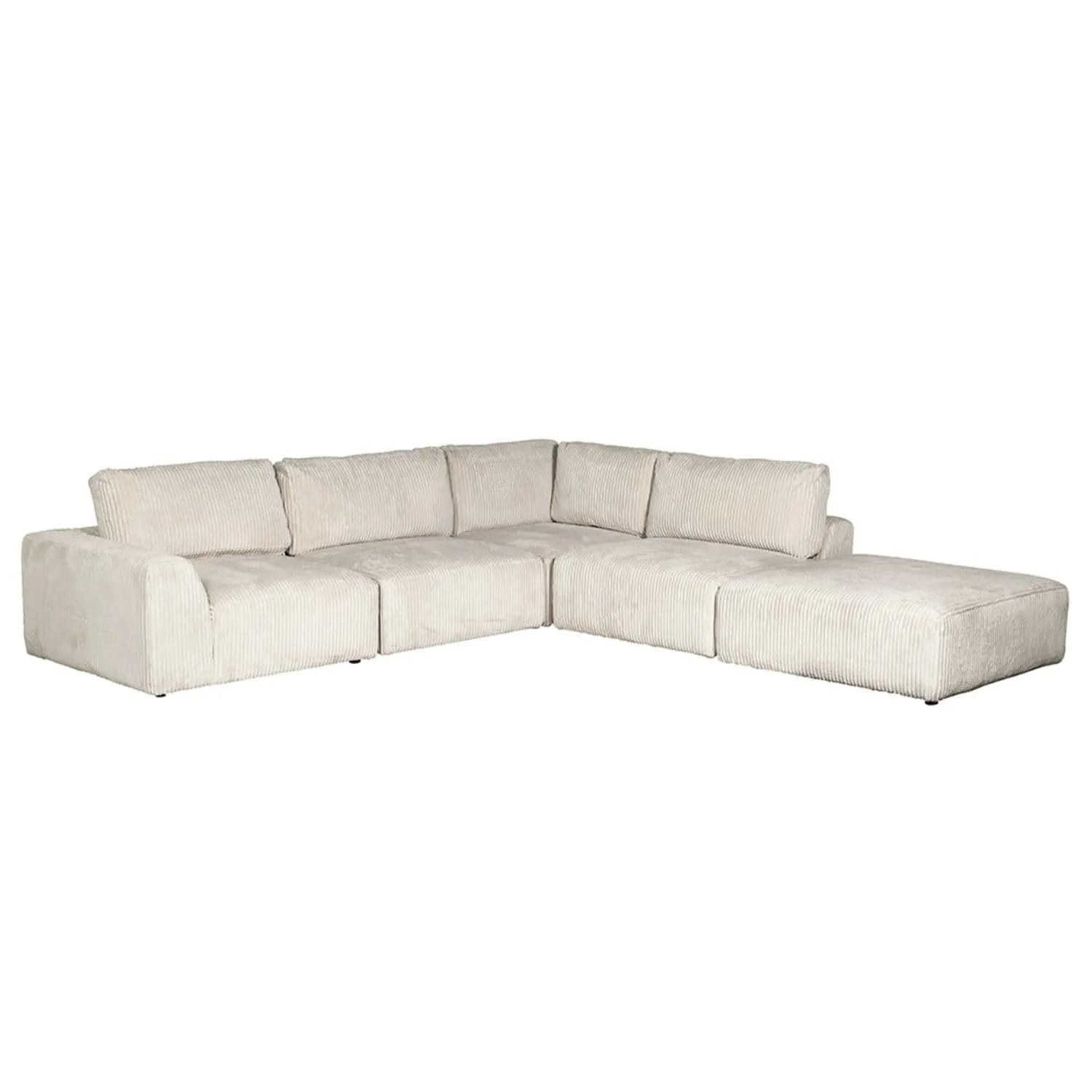 Nomad Cream Corduroy Sectional Sofa Nomad Cream Corduroy Sectional Sofa