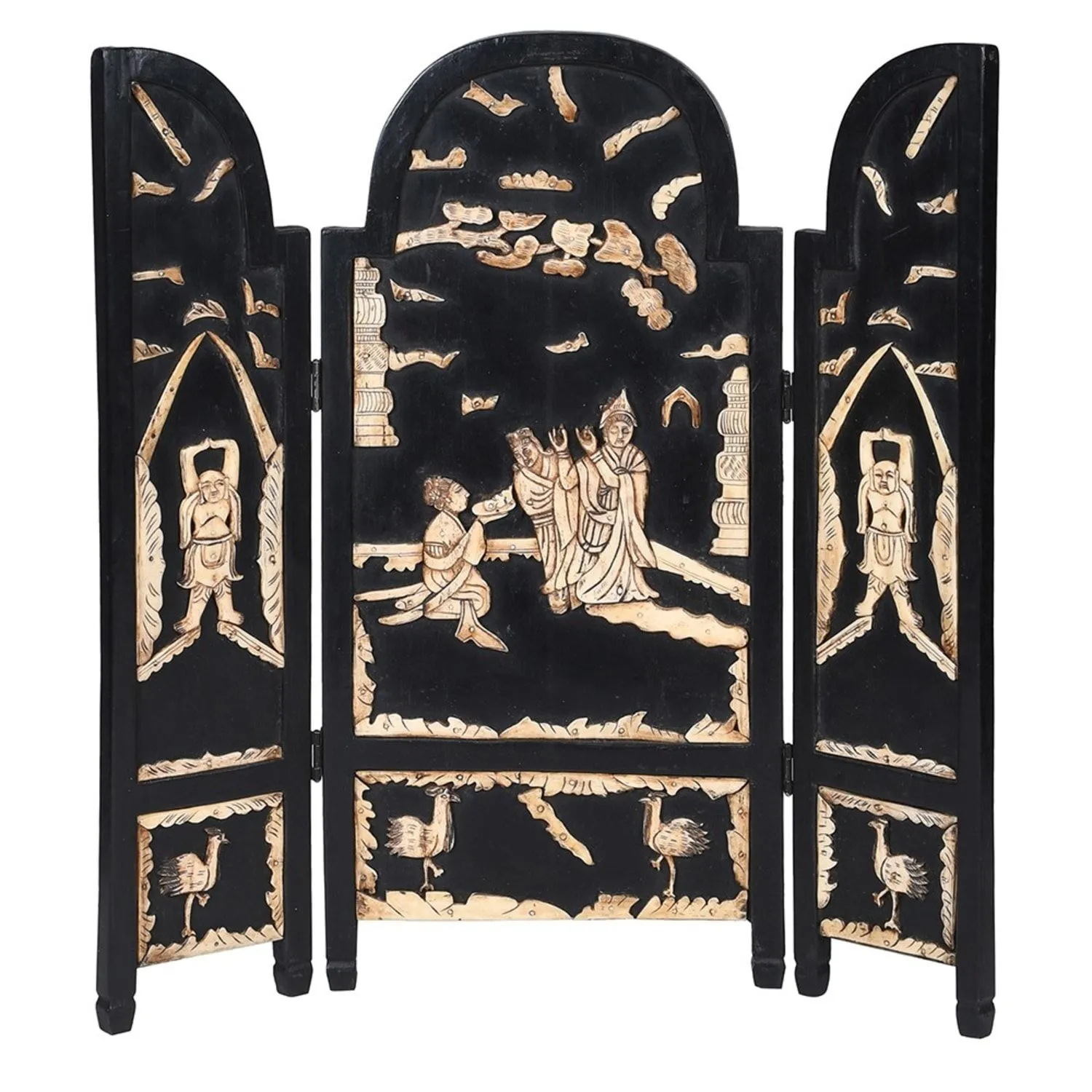 Chinese Carved Screen Chinese Carved Screen